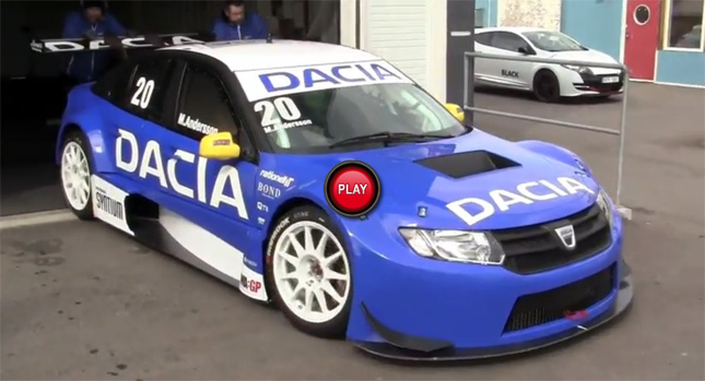  400HP Dacia Logan STCC Racer Takes to the Track, Does 0-100 Km/h in 3 Seconds