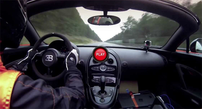  Watch the Bugatti Veyron Grand Sport Vitesse Set Its Speed Record