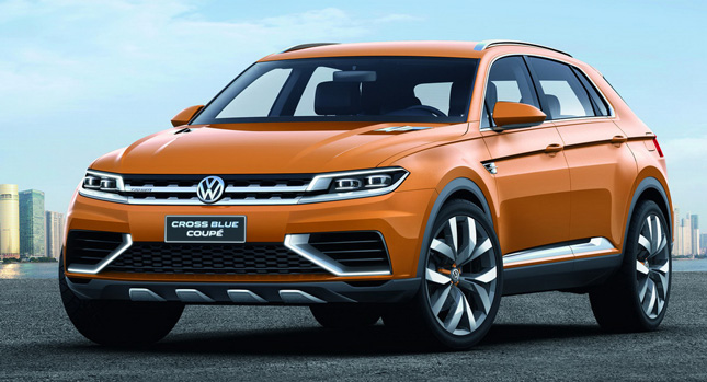  VW’s CrossBlue Coupe Concept, Now With Official Details and 34 Photos