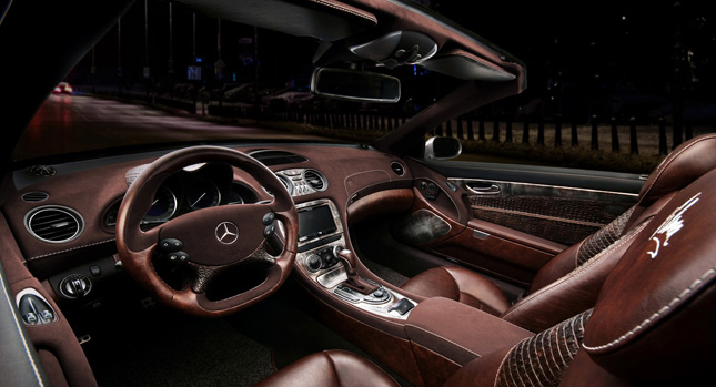  Vilner Redoes Interior of Mercedes-Benz SL R230 From Top to Bottom