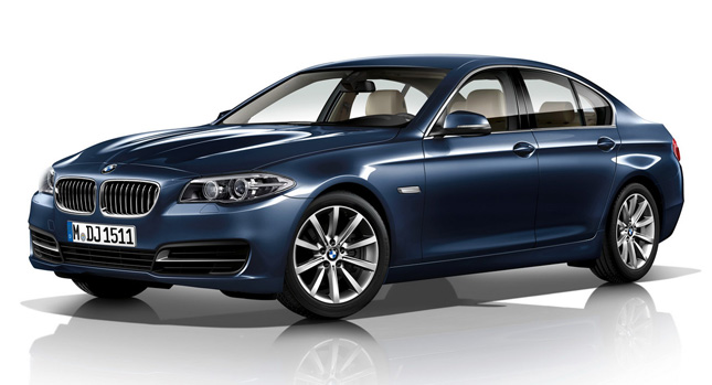  BMW Presents Facelifted 2014 5-Series Sedan, Touring and GT Models [203 Photos & Video]