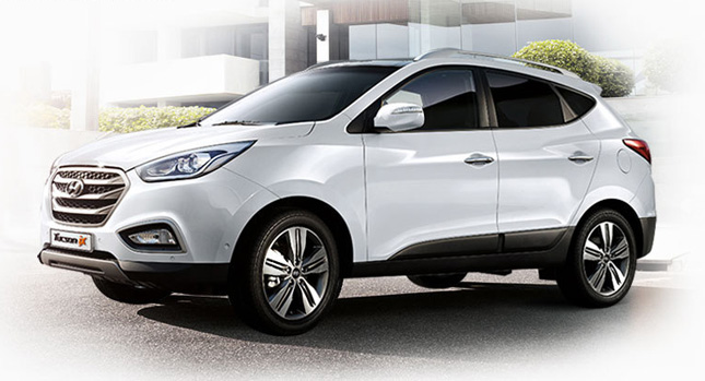  Hyundai Tosses the Wraps Off Redesigned 2014 Tucson ix in Korea