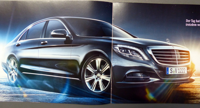  2014 Mercedes-Benz S-Class Brochure Leaks Online Revealing the Car in Detail
