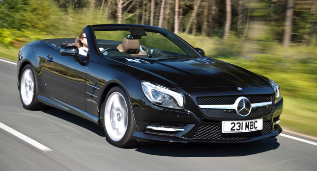  Revised 2014 Mercedes-Benz SL Roadster Announced for the UK