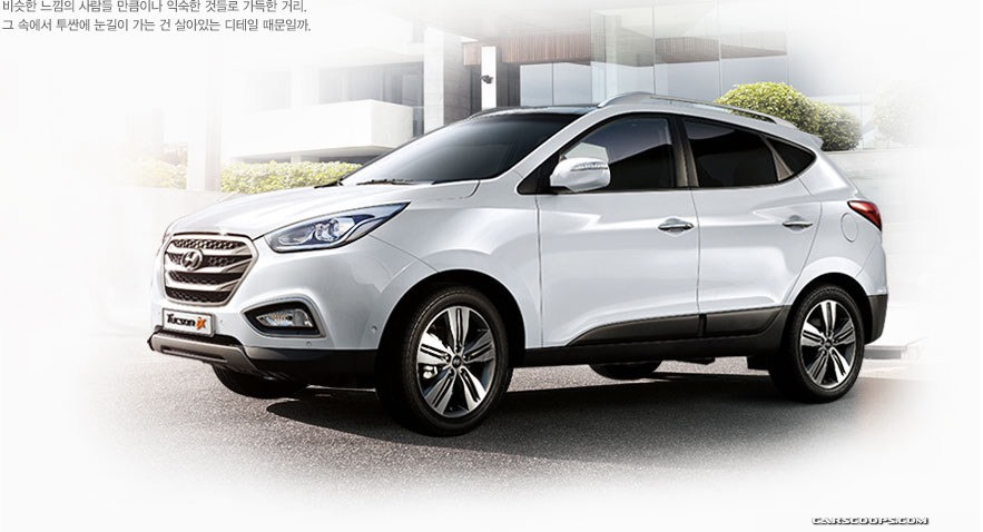 Hyundai Tosses the Wraps Off Redesigned 2014 Tucson ix in Korea