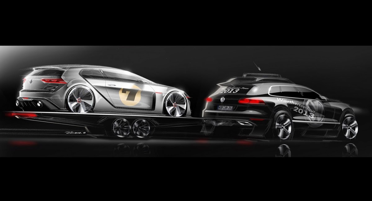 VW Prepares Super Golf GTI Design Vision Concept with Twin-Turbo