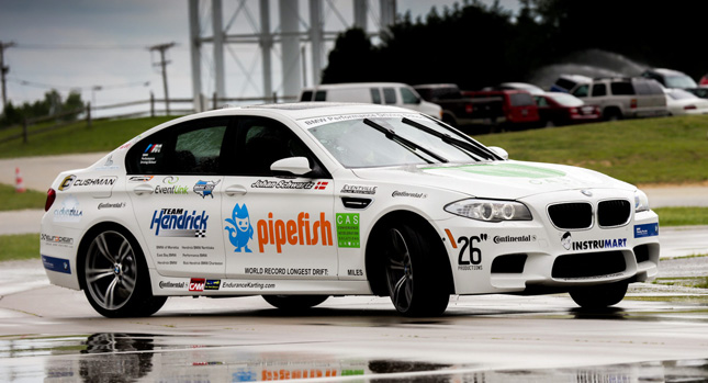  BMW Driving Instructor Smashes World Record for Longest Drift by…47.71 Miles!