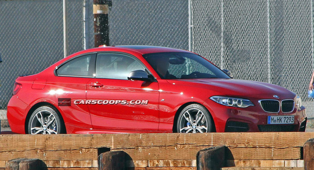  Spied: Undisguised BMW M235i Coupe Shows its Pretty Face