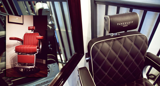  Care to Take a Seat? Bentley Designs Chairs for London Grooming Salon