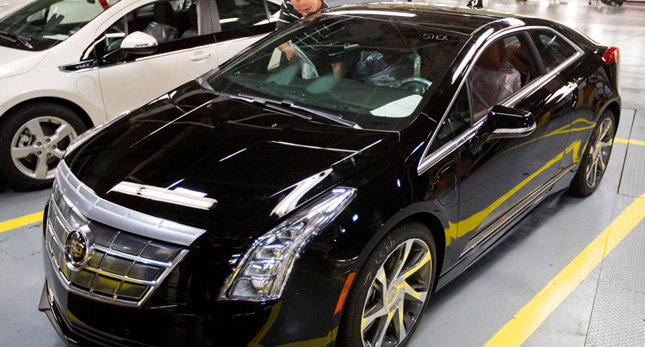  First Pre-Production Cadillac ELR Comes to Life at GM's Detroit Plant
