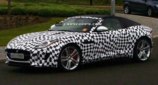  Spy Shots: New Jaguar F-Type Coupe, This Is Really It!