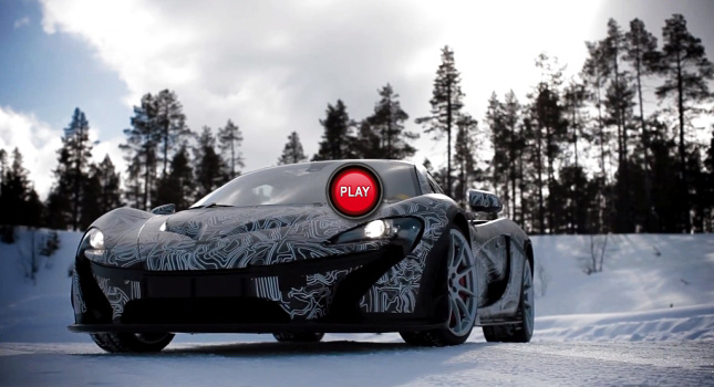  McLaren Releases New Footage of P1 Cold Weather Testing