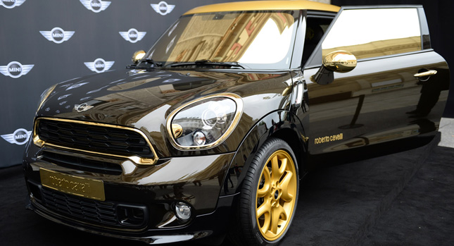 Roberto Cavalli-Styled Mini Paceman Sells for Close to $200,000 at Life Ball Gala!