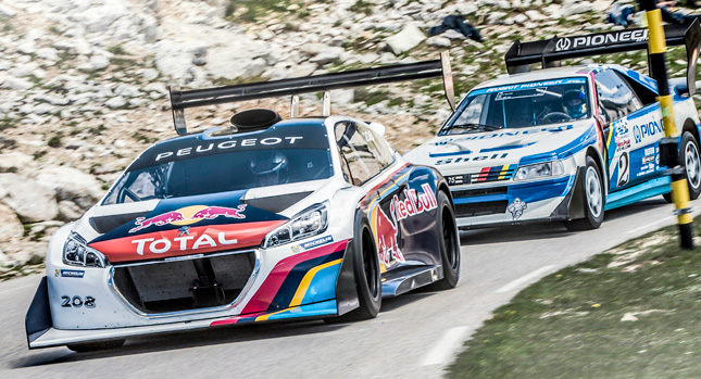  Peugeot 208 T16 Meets Ventoux Mountain in First Hill Climb Test before Pikes Peak [w/Video]