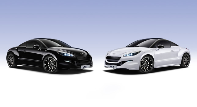  Peugeot Goes "Black or White" with New RCZ Magnetic Limited Edition for the UK