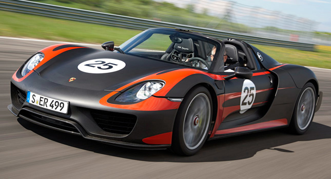  Porsche Releases New Photos and Technical Details on the 918 Spyder