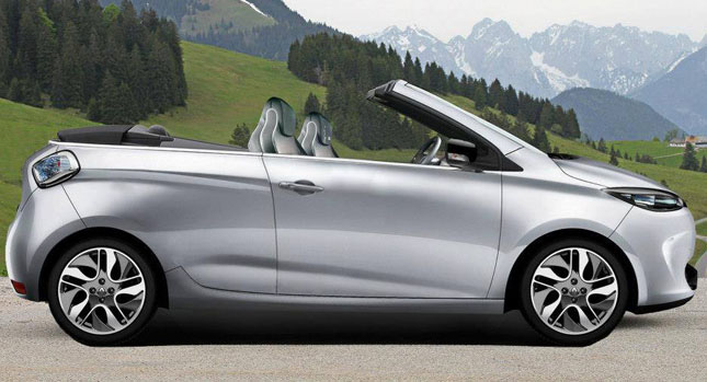  Renault Asks Its Facebook Fans if They Would Like a Convertible Zoe EV