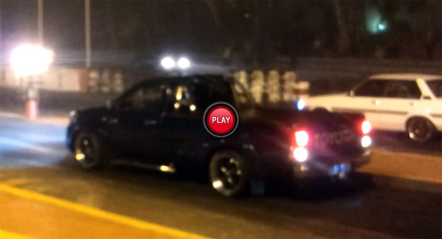  Epic Drag Race Fail When Toyota Driver Forgets Truck In…Reverse!