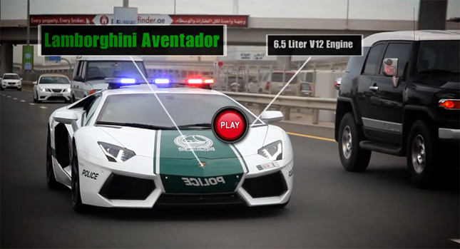  Holy Cop Cars! Watch Dubai's Crop of Super-Fast Police Interceptors