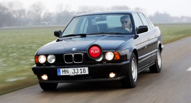  BMW Turns Back the History Dial to the 5-Series E34