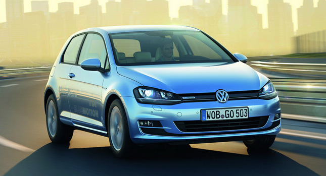  VW's Super Fuel-Efficient Golf TDI BlueMotion Starts from €21,900 in Germany