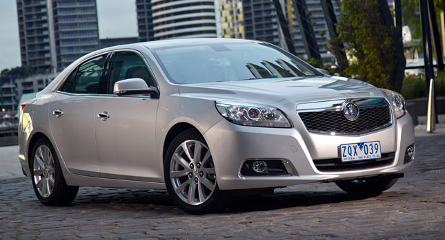  Holden Launches New Malibu Sedan in Australia Priced from $28,490