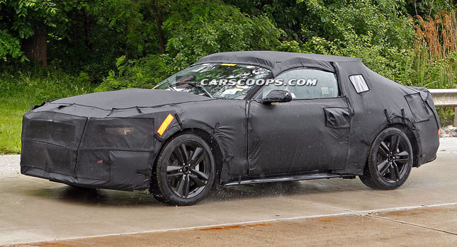  Spied: Ford Brings Out 2015 Mustang Prototype