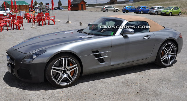  Spy Shots: Mercedes-Benz Plotting a Facelift for SLS AMG GT