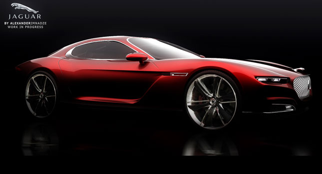  New Jaguar E-Type Concept Project by Alexander Imnadze Looks Amazingly Sleek