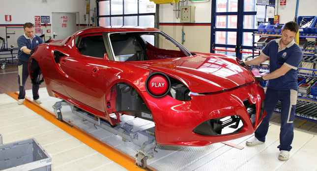  Watch How the Alfa Romeo 4C is Born and Built at Maserati’s Modena Plant