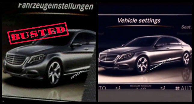  Autocar Says New Mercedes S-Class Coupe Shown In Display, We Shake Our Heads [Updated]