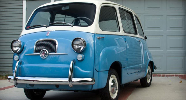  1958 Fiat Multipla with Abarth Engine Parts and “Double the Power” on eBay…for $67,500