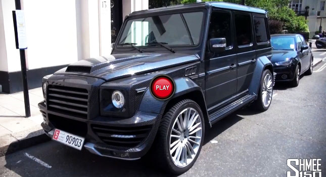  Mansory G-Couture Spotted in London – It’s a Carbon-Clad Mercedes-Benz G-Wagen