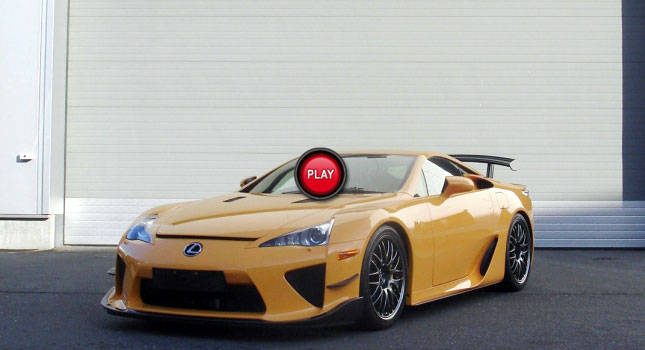  Lexus Bids…Another Farewell to the LFA with Video Tribute