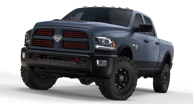  Ram 1500 Power Wagon Wears Superman Outfit for Special Edition