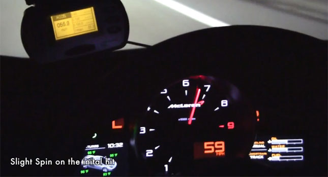  McLaren MP4-12C Matches the Nissan GT-R’s 0 to 60 MPH Time of 2.8 Seconds [w/Videos]