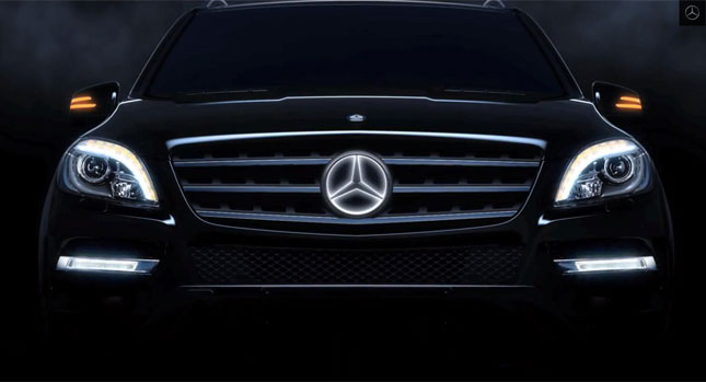  Mercedes Wants You to Say Twinkle Twinkle Little Star with New Illuminated Logo