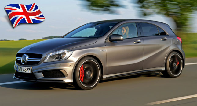  Merc's 355HP A45 AMG Coming to the UK in August Priced from £37,845
