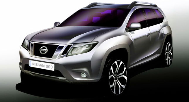  Nissan Officially Teases New Dacia Duster-Based Terrano SUV