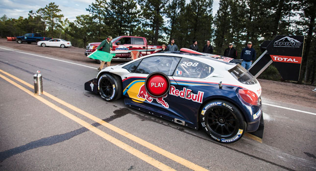  Peugeot 208 T16 Was the Fastest in Its First Pikes Peak Test
