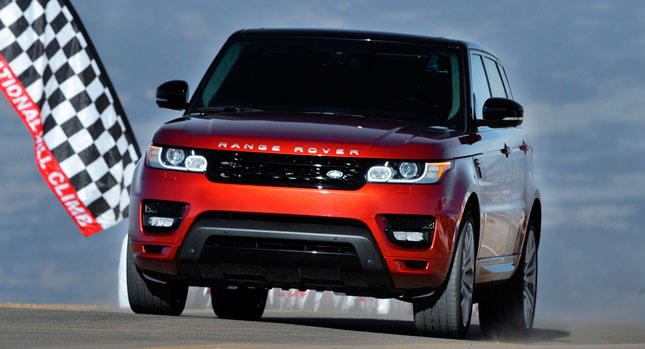  New Range Rover Sport Sets New Pikes Peak Records for Production Vehicles [w/Video]