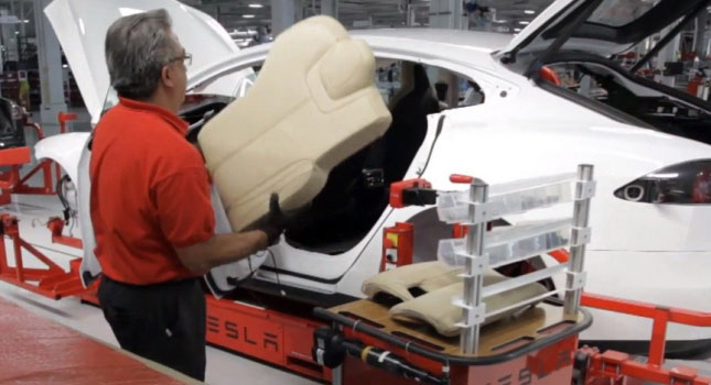  Tesla Recalls 1,228 Model S Sedans for Badly Welded Seat Mounting Bracket