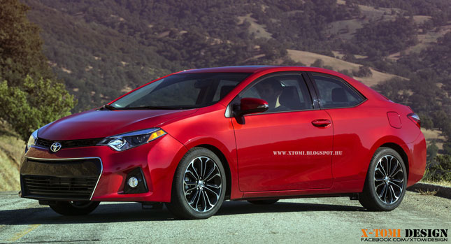  New 2014 Toyota Corolla Envisioned as a Coupe – Should it be Built?