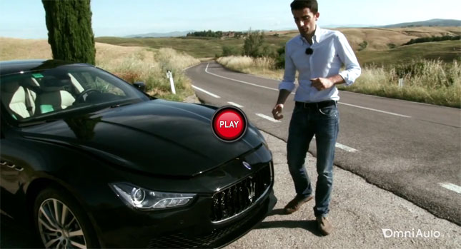  First Video Proof That Maserati Ghibli's Diesel-Fed V6 Will Sound Good