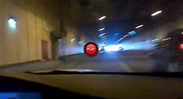  Dimwitted BMW M3 Driver has a Death Wish