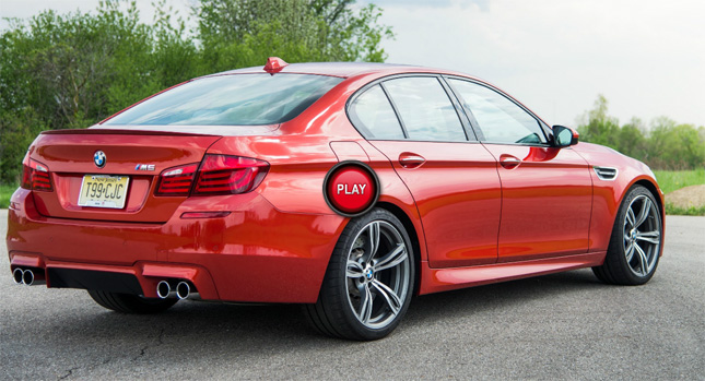  Get Behind the Wheel of a Manual 2013 BMW M5 with POV Test Drive