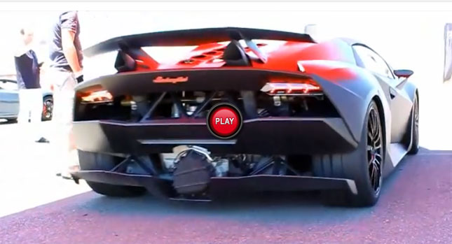  Rare Lamborghini Sesto Elemento Let Loose On the Track