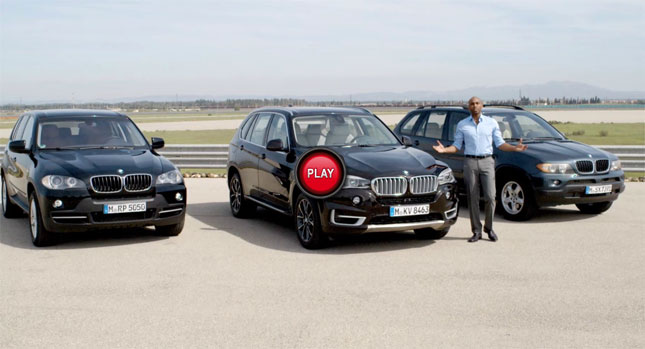  BMW Puts All Three X5 Generations Side by Side, Which One Gets Your Vote?