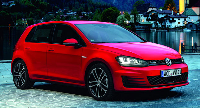  VW Releases New Photos of the Golf GTD, Equipment Details