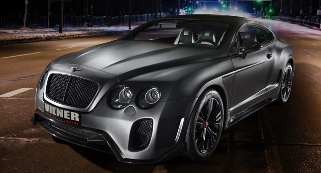  Vilner Studio Murders Out a Bentley Continental GT with a Complete Makeover